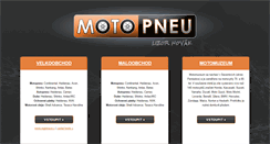 Desktop Screenshot of motopneu.cz